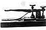 nyckeltyp Morse-telegrafsändare