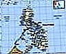 Филипините.  Политическа карта: граници, градове.  Включва локатор.