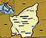 Сан Марино.  Политическа карта: граници, градове.  Включва локатор.
