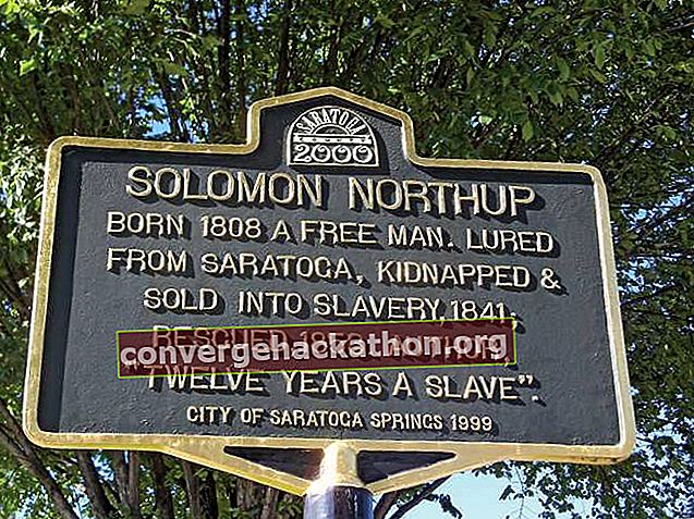 Northup, Solomon: sitio de su secuestro