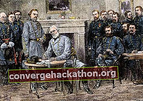 Guerra civil americana: la rendición de Lee a Grant
